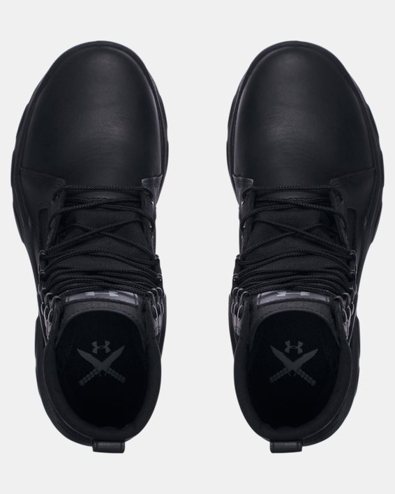 Men's UA FNP Tactical Boots, Black, pdpMainDesktop image number 4